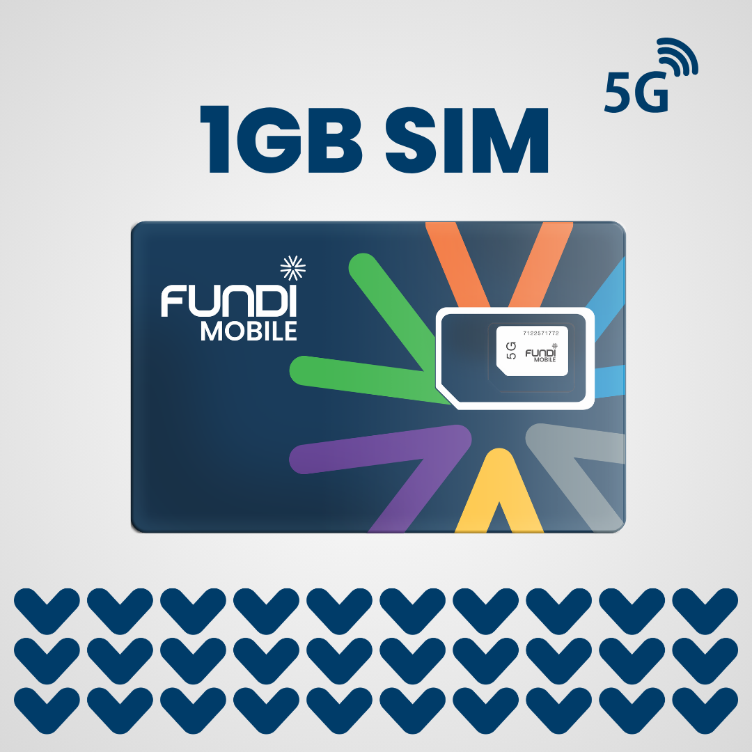 SIM + 1GB Data