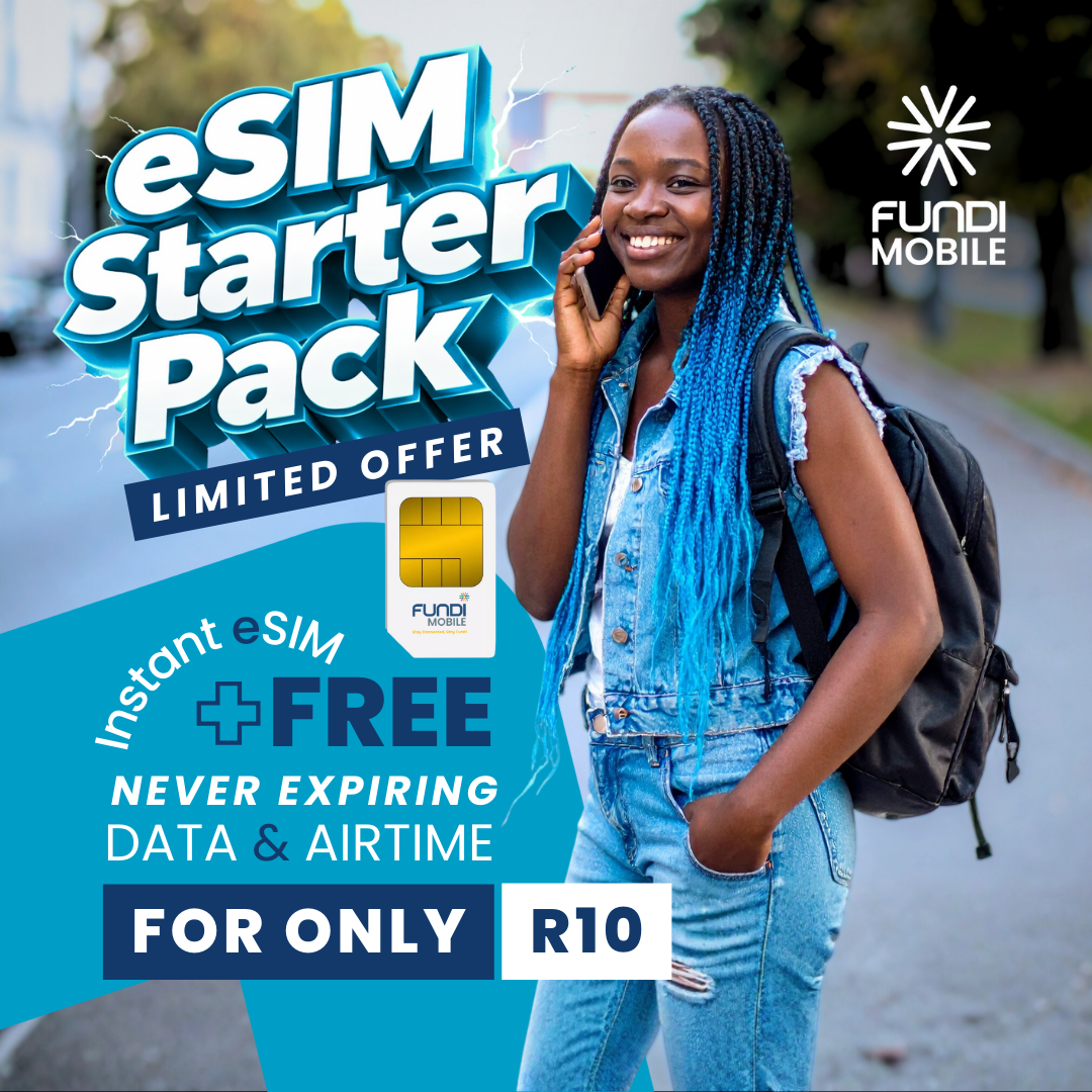 eSIM + 300MB + R10 Airtime (NEVER-EXPIRES)